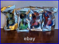 Wholesale Lot of 24 Cowboy Hat Skull Silicon Smoking Pipe With Metal Bowl SEALED