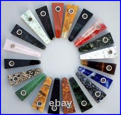 Wholesale! Many kinds Natural Stone Healing Quartz Crystal Smoking Pipes