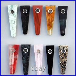 Wholesale! Many kinds Natural Stone Healing Quartz Crystal Smoking Pipes