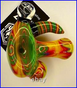Wig Wag Mini Tobacco Smoking Pipe Mini HEADY Glass pipes Heady www.BeezGlass.com