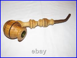 Wonderful Collection 10 New Handmade carved Natural wood smokiing tobacco pipes