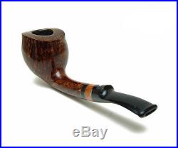 Wooden Carved Smoking Pipes Collectible (Extended shank with Briar ring stem)