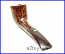 Wooden Carved Smoking Pipes (Diamond head Zulu finished with Cumberland mouth)