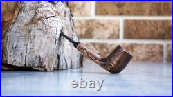 Wooden Tobacco Pipe Set Unique Pear Wood Smoking Pipe with Stand