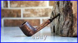 Wooden Tobacco Pipe Set Unique Pear Wood Smoking Pipe with Stand