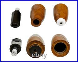 Zeppelin Briar tobacco smoking 9 mm filter handmade TORPEDO 6.6 inch cigar pipe